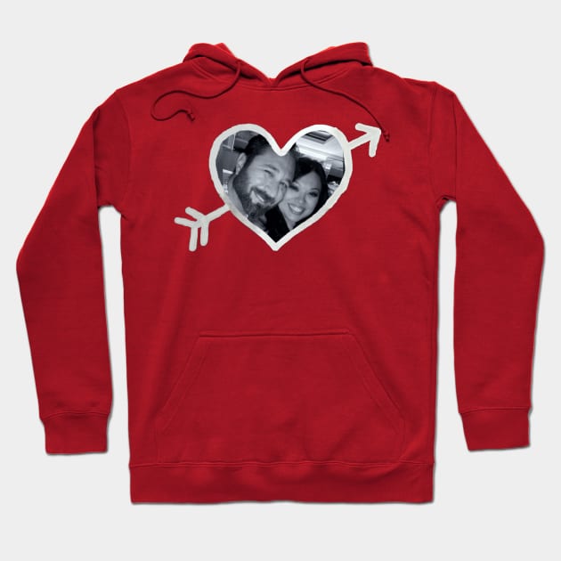 Monica And Nate Stag Part Version 2 Hoodie by Thisdorkynerd